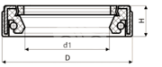 Сальник рулевой рейки HAZ1522