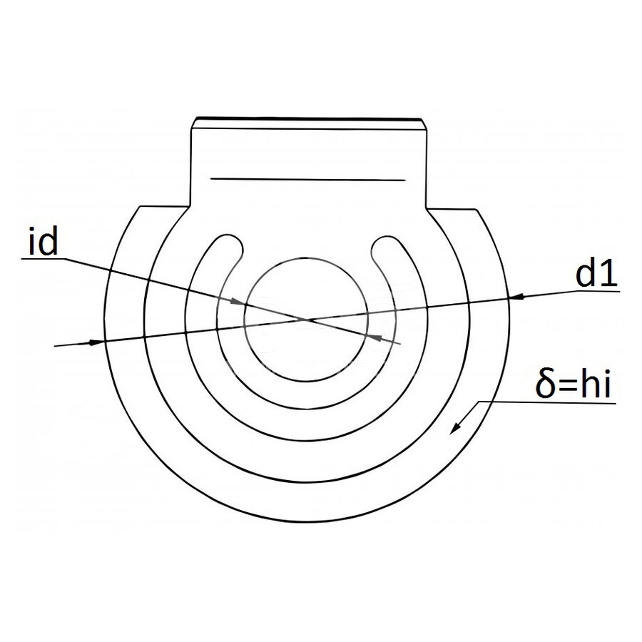 Дефлектор турбокомпрессора MUZ7013