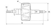 Ротор генератора AVB2063