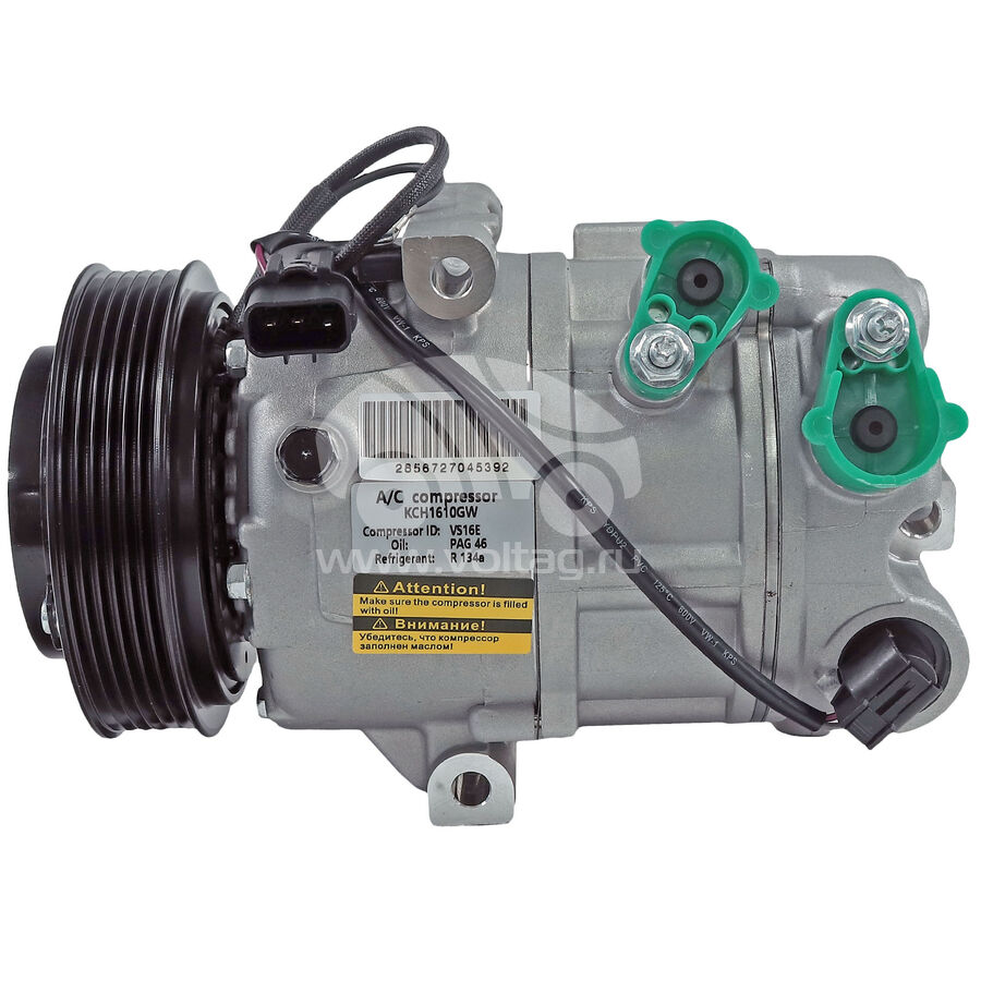Компрессор кондиционера автомобиля KCH1610 Компрессор кондиционера автомобиля KCH1610