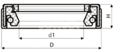 Сальник рулевой рейки HAZ0690