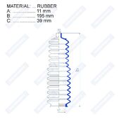 Пыльник рулевой рейки RDZ0159MG