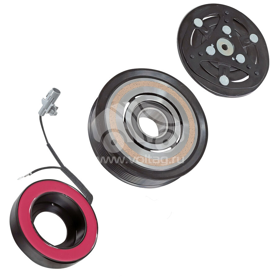 Шкив компрессора кондиционера в сборе KPS1104 Шкив компрессора кондиционера в сборе KPS1104