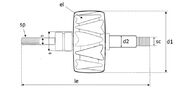 Ротор генератора AVH8341