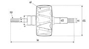 Ротор генератора AVH1900